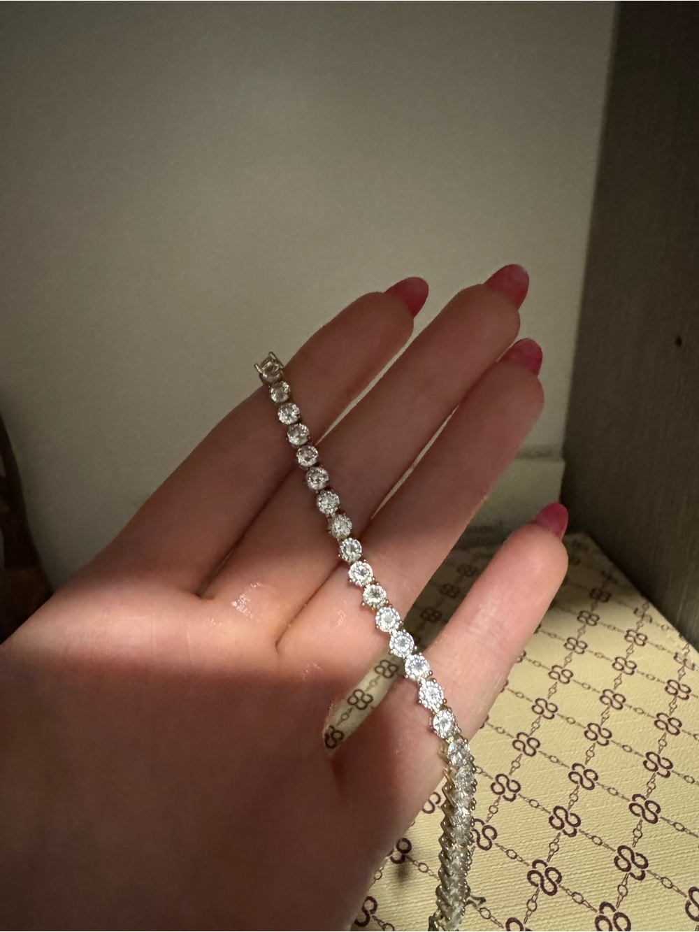 Not Your Basic Tennis Bracelet 4mm Melinda Maria - Picture 3 of 3